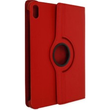 Renas Store Ipad 2022 10.9 (10.nesil) Kılıf 360 Tablet Deri Kılıf - Kırmızı