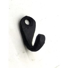 Renas Store Antika Tarz Dekoratif Pirinç Tekli Mini Askı - 27X11 Mm, Oksit
