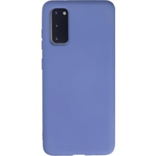 Renas Store Galaxy S20 Kılıf Nano Içi Kadife Silikon - Lila