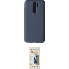 Motto Ticaret Xiaomi Uyumlu Redmi Note 8 Pro Kılıf Kozmos Yansıma Özel Seri Ikili Koruma Seti