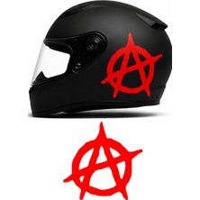 Sticker Usta Anarşi Logo Sticker Araba Oto Motosiklet Kask Karavan Sticker 00215