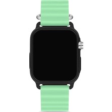 Aqua Di Polo 1987 Turkuaz Silikon Unisex Dijital Led Kol Saati