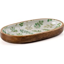 Cora Home Botanica Sunum Tabağı 25X14X3 cm