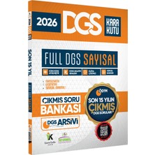 Karakutu Yayınları 2026 FULL DGS SAYISAL ÖSYM Çıkmış Soru Bankası Son 15 Yıl Sadece DGS PDF/Video Çözümlü