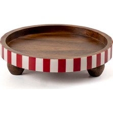Cora Home Rosso Ayaklı Sunum 25X6 cm
