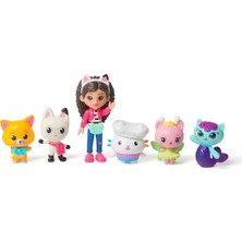 Gabby’s Dollhouse Kedi Macerası Ekibi Figür Seti