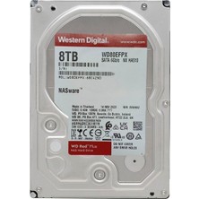 Wd Red Plus Nas 8tb 3.5'' 5640RPM Sata (WD80EFPX)