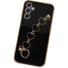 Uravas Store Samsung Galaxy A24 4g Kılıf Esila Silikon - Siyah