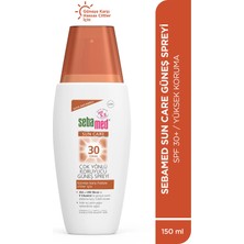 Sebamed Sun Care SPF 30 UVA / UVB Filtresi ve E Vitamini Üçlü Yüksek Koruma Çok Yönlü Güneş Spreyi 150 ml