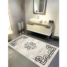 Ardizayn Bohem - Dijital Baskılı, Kaymaz, Pamuk Dokuma Taban (80x150 cm) Banyo Halısı