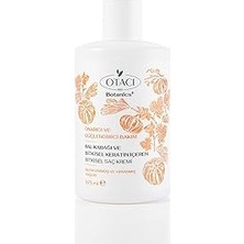 Uravas Store Otacı Botanics Onarıcı &amp; Güçlendirici Bakım - Balkabağı ve Bitkisel Keratin Içeren Bitkisel Saç