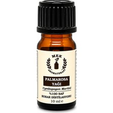 MEK Aromaterapi Palmarosa Yağı 10 ml - Cymbopogon Martini - % 100 Saf