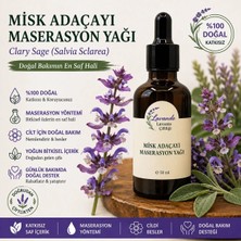 Lavande Lavanta Çiftliği Misk Adaçayı Maserasyon (Masaj) Yağı 50 ml (Clary Sage) (2025 Üretimi)