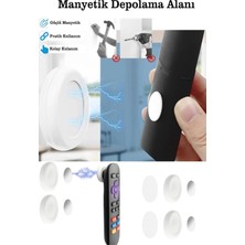 Tonkut 2 Adet Mıknatıslı Çok Amaçlı Kumanda Telefon Tutucu Kendinden Yapışkanlı Pratik Duvar Askısı