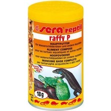 Sera Raffy P Kaplumbağa Yemi 100 ml - 18 gr Doğal İçerik ile Su Kaplumbağaları İçin Dengeli Beslenme