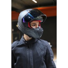 LS2 Rapid 2 Takaroa Mat Siyah Kask M Beden Polikarbon Dış Kabuk ve Geliştirilmiş Hava Kanalları