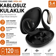 Deanb FB017 Ipx4 Su Geçirmez 500MAH Ows Open Hair Hd Stereo Wireless 5.4 Bluetooth Açık Kablosuz Kulaklık
