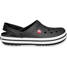 Crocs Unisex Crocband Terlik Siyah Silikon Malzeme ile Günlük Kullanım için Ergonomik Tasarım