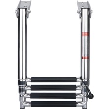 Erol Teleskopik Merdiven 4 Basamaklı Platform Üstü 254x1150 mm