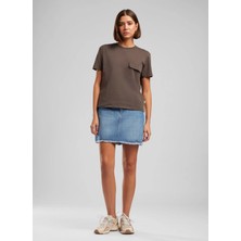Lee Cooper Mavi Kadın Etek 262 Lcf 126006 Lıly 2 Denım
