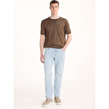 Ted Baker Açık Mavi Erkek Denim Pantolon TBMRDN2001