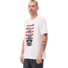 Columbia CS0506 Csc M Pfg Wake Maker Ss Tee Beyaz O Normal Baskılı Erkek T-Shirt