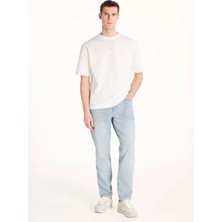 Ted Baker Açık Mavi Erkek Denim Pantolon TBMRDN2002