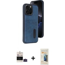 Pileli Store Pilelistore™ iPhone 14 Pro Max Kılıf Yörünge Işık Serisi - Siyah 6d Mat Seramik Hayalet Nano Ekran Koruyucu + Bilvis Titan Kamera Lens - Dnmr
