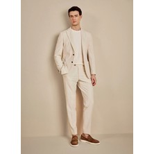 Brooks Brothers Bej Erkek Standart Pantolon BBSS26MPT007