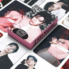 Kpop Dünyası Stray Kıds Seungmin '' Do It '' Çift Yön Baskılı Lomo Card Seti (55 Pcs)