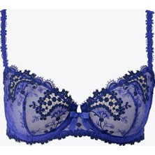 Simone Perele Açık Mavi Kadın 12B330 Sımone P Balenli Sütyen