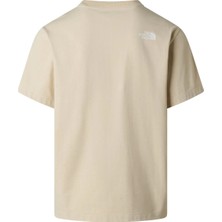The North Face NF0A8G9FDOM1-DONKEY Taxı Relaxed Bej Regular Fit Baskılı Erkek T-Shirt