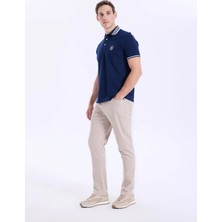Mustang Bej Erkek Denim Pantolon Vegas SLIM-1320