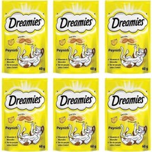 Dreamies Peynirli Kedi Ödül Maması 60 gr Yumuşak Yapı ile Vitamin ve Mineral Desteği Sunar