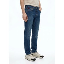 Lee Cooper Mavi Erkek Straight Denim Pantolon 262 Lcm 121045 Harry Angel Stone