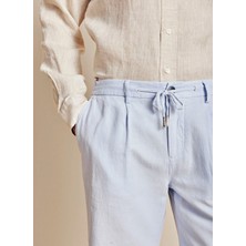 Brooks Brothers Açık Mavi Erkek Standart Şort BBSS26MSO003