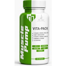 Muscle Pump Vita-Pack Vitamin Mineral 60 Kapsül