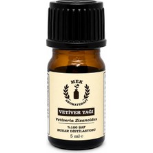 MEK Aromaterapi Vetiver Yağı 5 ml - Vetiveria Zizanoides - % 100 Saf