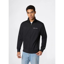 Champion 222167-KK001 Full Zip Sweatshirt Siyah Erkek Zip Ceket
