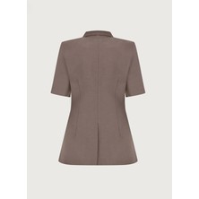 Atelier Aliz Kahve Kadın Ceket ALZ-6138