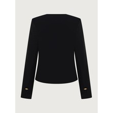 Atelier Aliz Siyah Kadın Ceket ALZ-6132