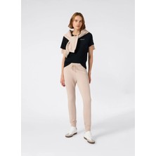 Champion 118408-KK001 Ss Tee Siyah Kadın T-Shirt