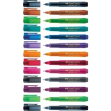 Faber-Castell 10 Renk Broadpen Keçeli Kalem 0.8 mm
