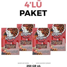 Gigis Food Orman Meyveli Granola - Açai Tozlu 4'lü Paket 4X250 gr