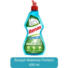 Renax Bulaşık Makinesi Parlatıcısı 400 ml Göz Alıcı Parlaklık ve Hızlı Kuruma Özelliği
