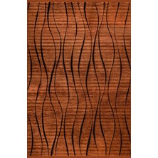 Sultan Halı Vadi Şönil Maun Rengi Modern Makine Dokuma HALI-8040