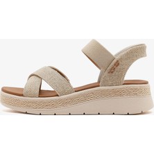 Skechers Bobs Sun Ray Kadın Natürel Sandalet 114417 Nat