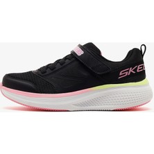 Skechers Go Run Elevate 2.0 - Where's Büyük Kız Çocuk Siyah Spor Ayakkabı 303983L Blk