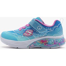 Skechers My Dreamers - Lil Mermaid Küçük Kız Çocuk Mavi Işıklı Spor Ayakkabı 303061N Blmt