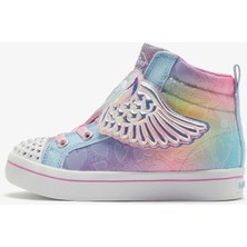 Skechers Twi-Lites 2.0 - Flying Love Büyük Kız Çocuk Mavi Işıklı Spor Ayakkabı 314393L Lbmt